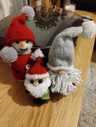 Santa keyring #3