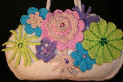 Thank You Felted  Handbag