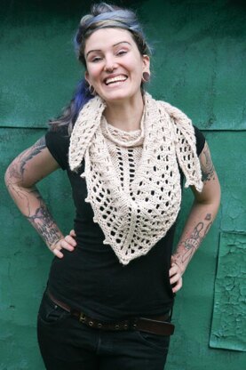 The Lace Mess Shawl