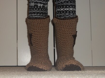 Cowboy Boot Slippers #2