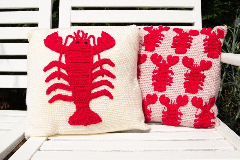 Lobster cushion top