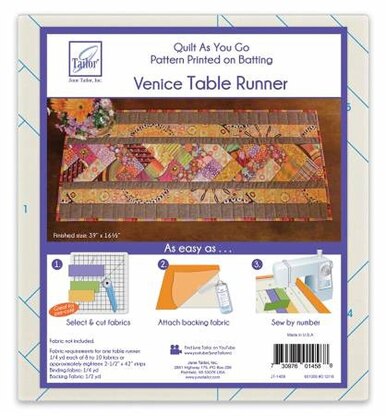 June Tailor Inc Quilt As You Go Table Runner - Venice