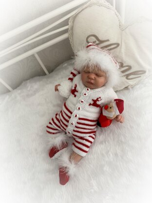 Mistletoe Reindeer Romper suit