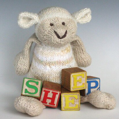 S is for Sheep - knitting pattern