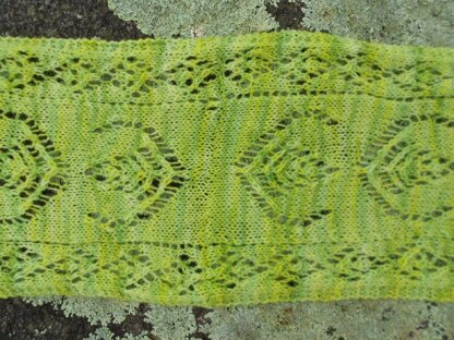 Shetland's Fairy Fern Scarf