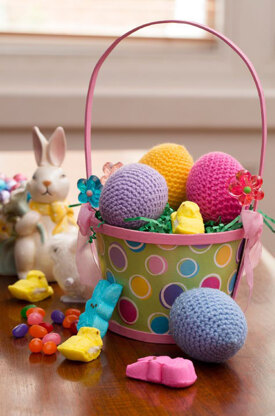 Easter Eggs in Red Heart Lisa - LW4229EN