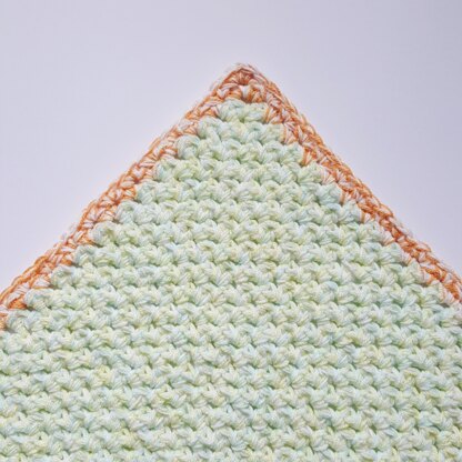 Melon Shake baby blanket