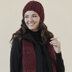 Montrose Hat & Scarf - Knitting Pattern for Women in Tahki Yarns Gunnison