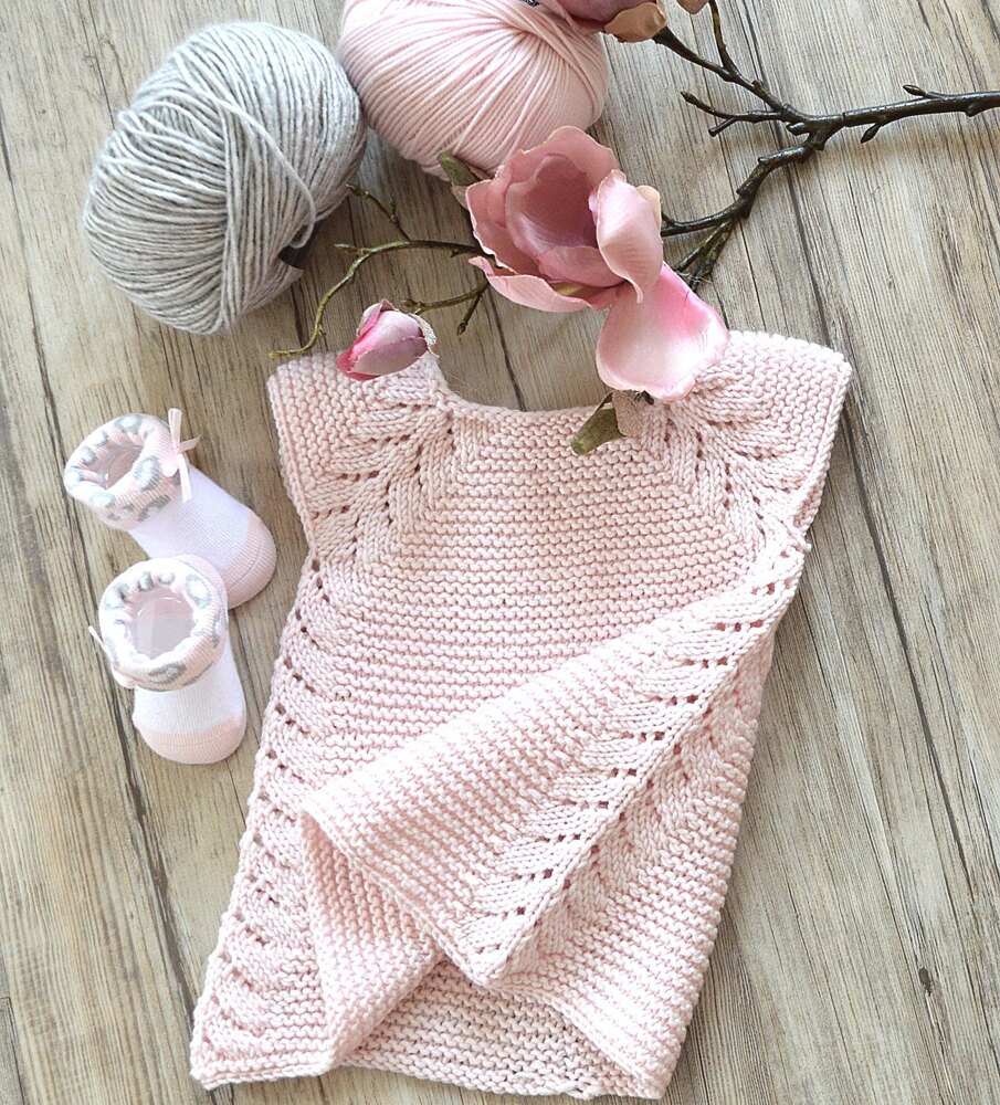 Lil' Rosebud seamless top down dress / tunic top - P112