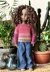 Pullover Berry Mood for Ruby Red Doll
