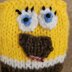 Knitted SpongeBob