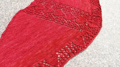 LOVE IN BLOOM [Revised] Lacy Shawl