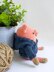 Anton the Piggy in a Hoodie - Toy Knitting Pattern