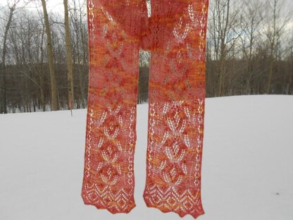 Estonian Fantasy Lace Scarf