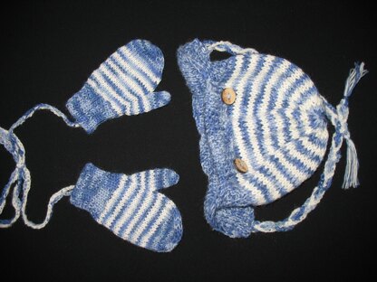 Sherlock Holmes Baby Hat and Mittens