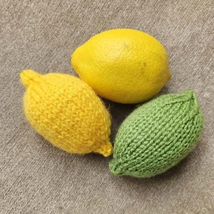 Knitted Oranges & Lemons