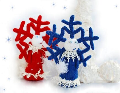 Snowflake Girl. Christmas Ornament