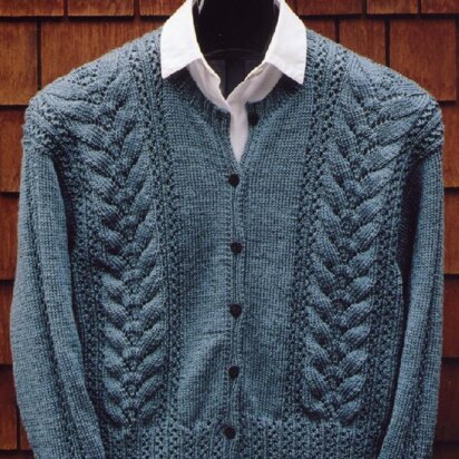 MS 164 Lace Rib Cardigan