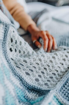Tunisian Holiday Sampler Blanket