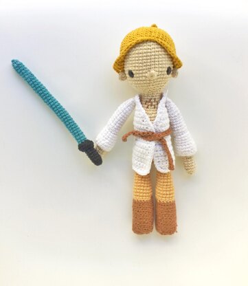 LUKE SKYWALKER STAR WARS - amigurumi pattern