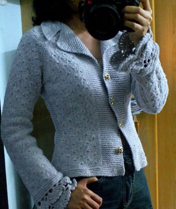Sage Cardigan New Version.
