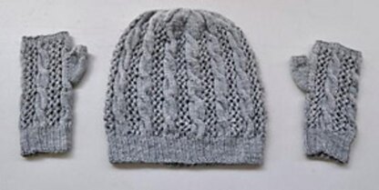 Cables 'n Lace Hat