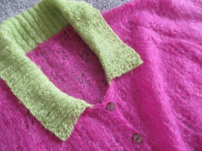 Lace Columns Cardigan