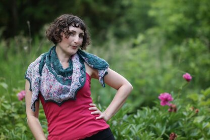 Peony Shawl