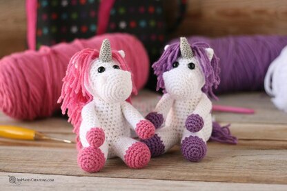 Small Animal Collection: Horse, Unicorn, and Zebra