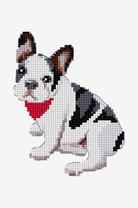 DMC French Bulldog - PAT1499S - Downloadable PDF