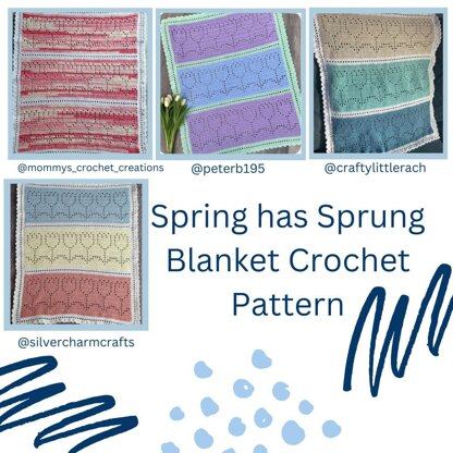 Spring has Sprung Blanket - UK Terms