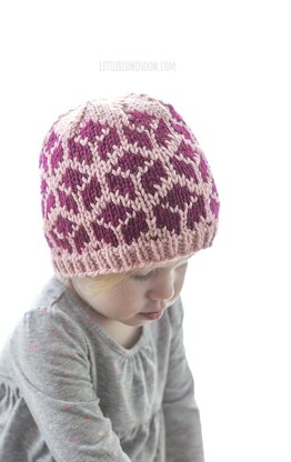 Tumbling Blocks Hat