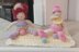 Crochet Doll Baby Layette and Dress