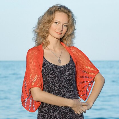 Geometric Crop Cradigan