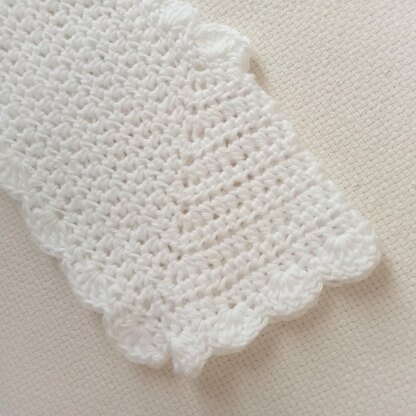 White Lace Cardigan for Baby