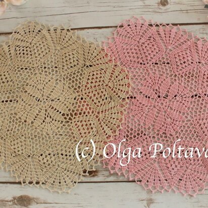 Anastasia Square Doily