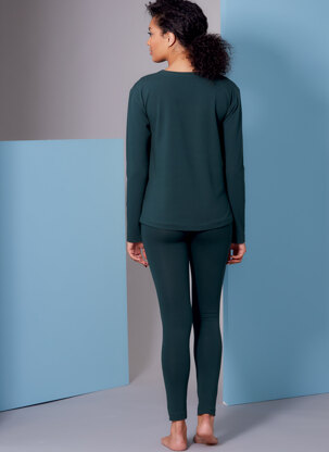 Vogue Misses' and Misses' Petite Wrap Robe, Belt, Top, Dress and Pants V1852 - Sewing Pattern