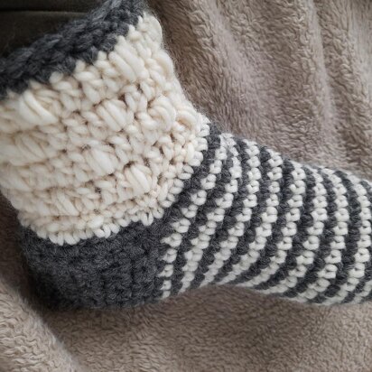 Soft warm homely winter socks