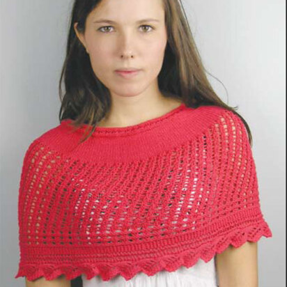Fiesta Capelet by Knit One Crochet Too Pediwick - 2002 - Downloadable PDF