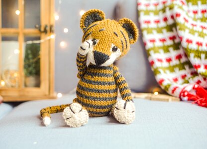 Knitting Baby Tiger Pattern