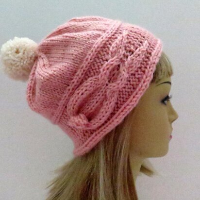 Bunny Hat and Headband - Design 1 - knitting pattern