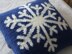 Snowflake cushion