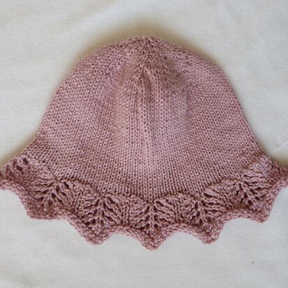 Girls Lacy Sun Hat