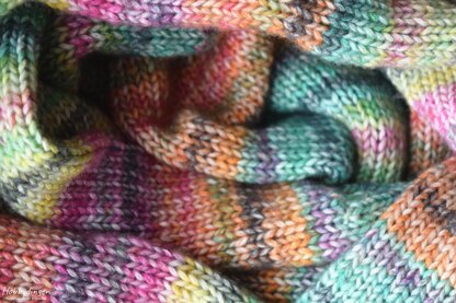 Colorful Stripes Infinity Scarf