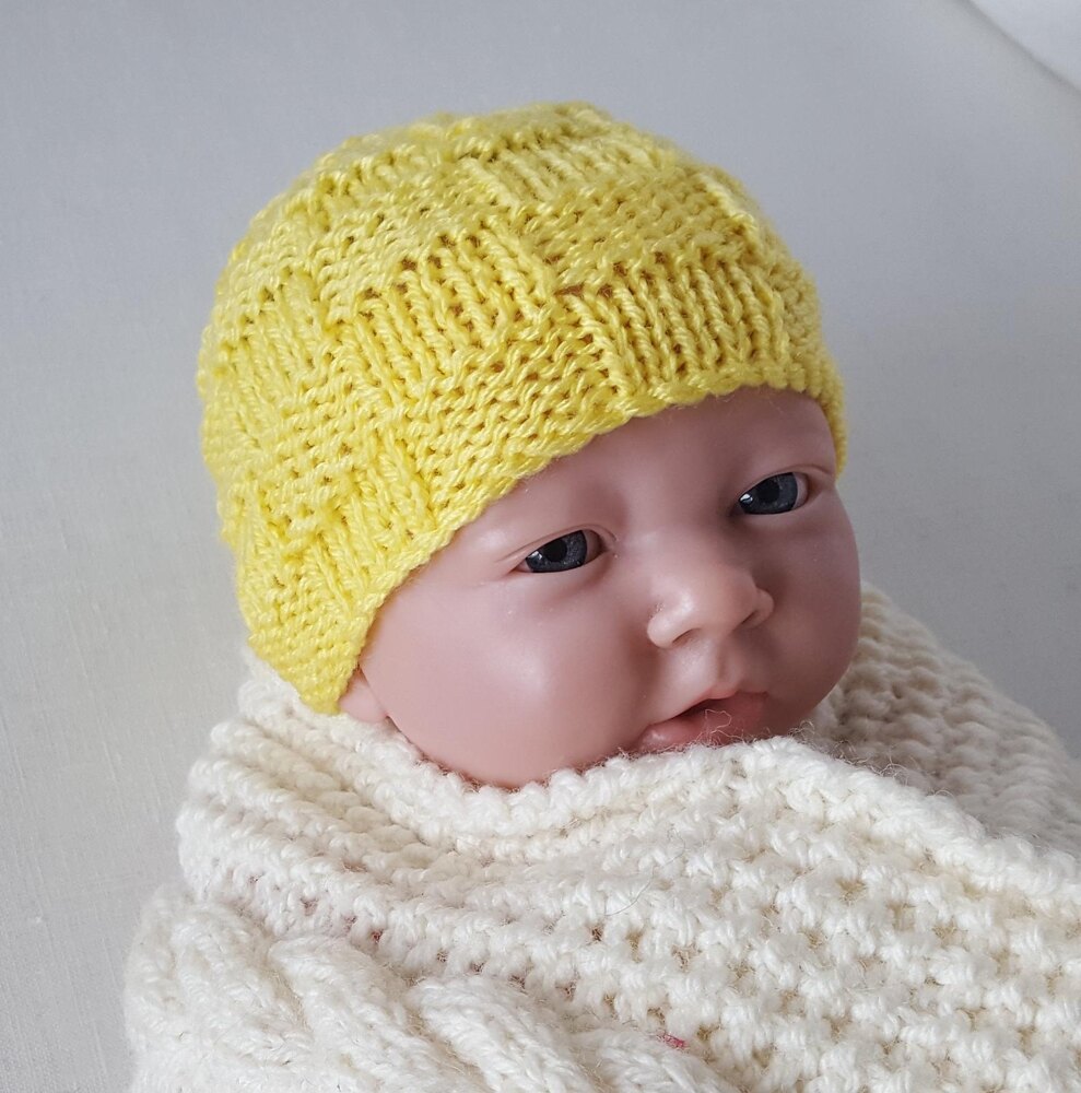 Harley prem baby 8ply hat Knitting pattern by Jennifer Lee