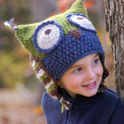 TwoGirlsPatterns Owl Hat