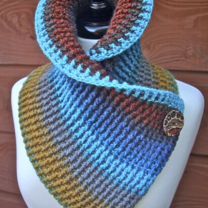 Sassy Autumn Ribbed Cowl