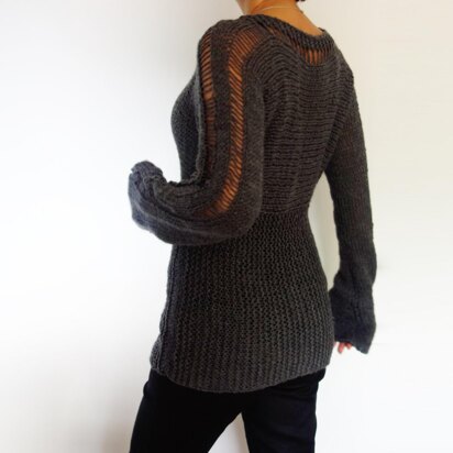 Slim Thumb Hole Sweater