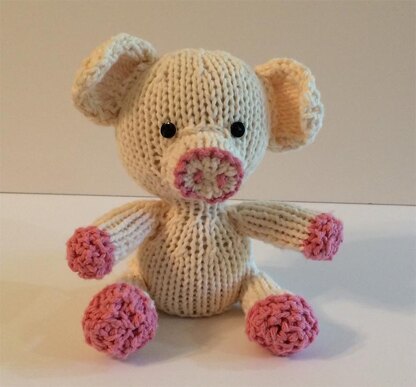 Knitkinz Piglet for Your Office