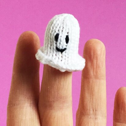 Halloween Finger Ghost